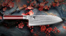 Messer, Shun Classic Red Santoku