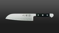 Santoku con incavatura Alpha