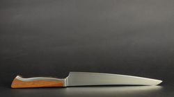 Caminada knives & accessories, slicing knife Caminada with wooden sheath