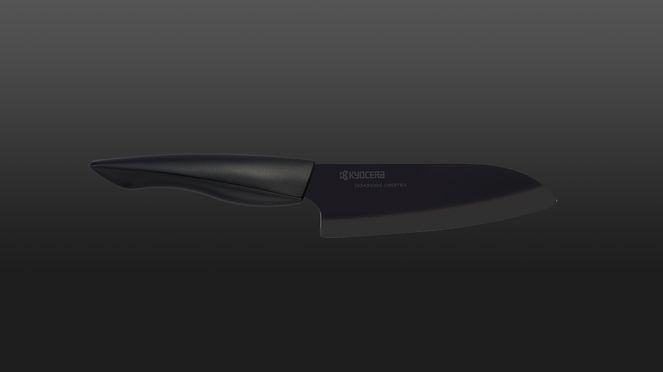 
                    Santoku Shin avec une longueur de lame de 14cm