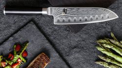 Santoku knife, Scalloped Santoku