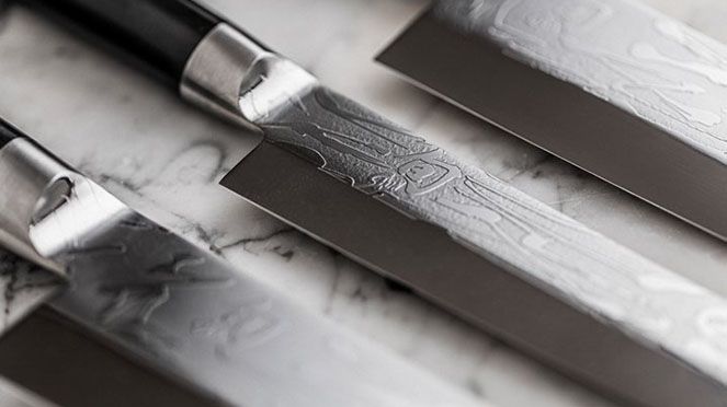 
                    Shun Pro Sho long Yanagiba of the Shun Pro Sho knife series