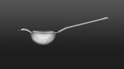 triangle ustensile de cuisine, passe-thé