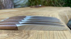 Bois de chêne/bois de noyer, sknife couteau de table