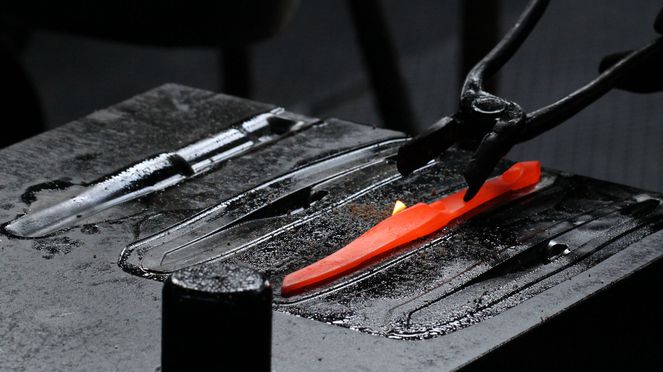 
                    Set de couteaux à steak édition spéciale forgé dans l'Emmental