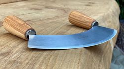 Acciaio inossidabile, Wiegemesser Holz