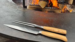 Coltello per carne, Wok Tranchierset
