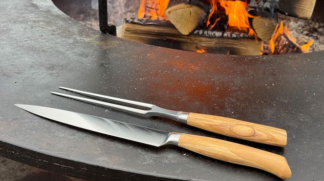 
                    Set à trancher Wok: idéal pour des grillades