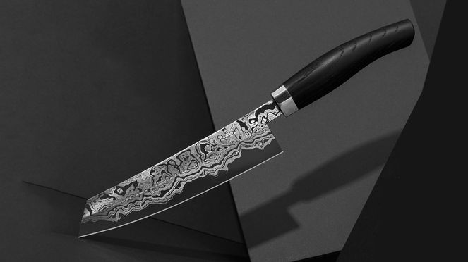 
                    Exklusiv damask chef's knife from Nesmuk Solingen