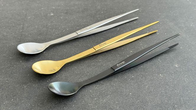 
                    triangle® Probierlöffel mit anderen Varianten des Probierlöffels