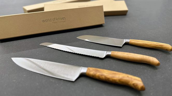 
                    Santoku Wok: forgé à Solingen avec un bon rapport qualité/prix